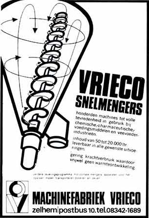 Publicit&eacute; Machinefabriek Vrieco Zelhem