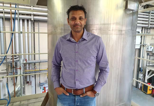 Ashwin Jagmohan, ing&eacute;nieur d&rsquo;application en alimentation chez Hosokawa Micron B.V.