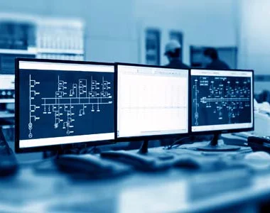 La ligne de production est contrôlée par un système de contrôle entièrement automatisé.