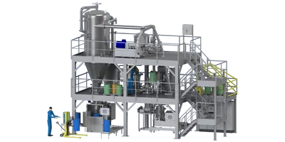 Systèmes de séchage pour poudres et solides en vrac