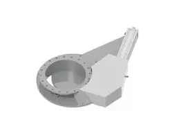 Clapet guillotine rotatif