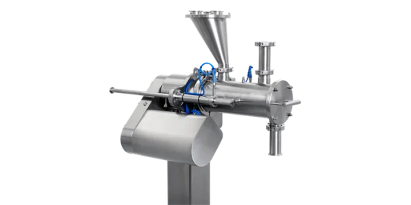 Fabrication en continu dans le traitement des poudres pharmaceutiques