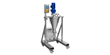 Mélangeur conique à vis pour le laboratoire (5, 10 & 20 litres)